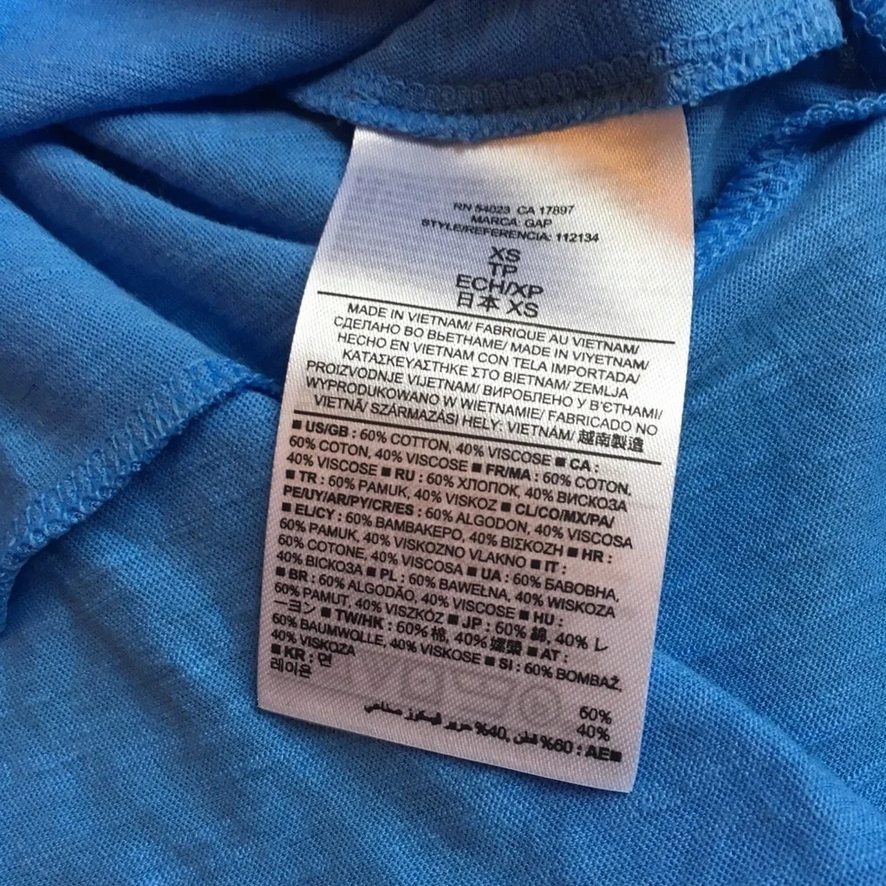 NWT GAP baby blue tank top